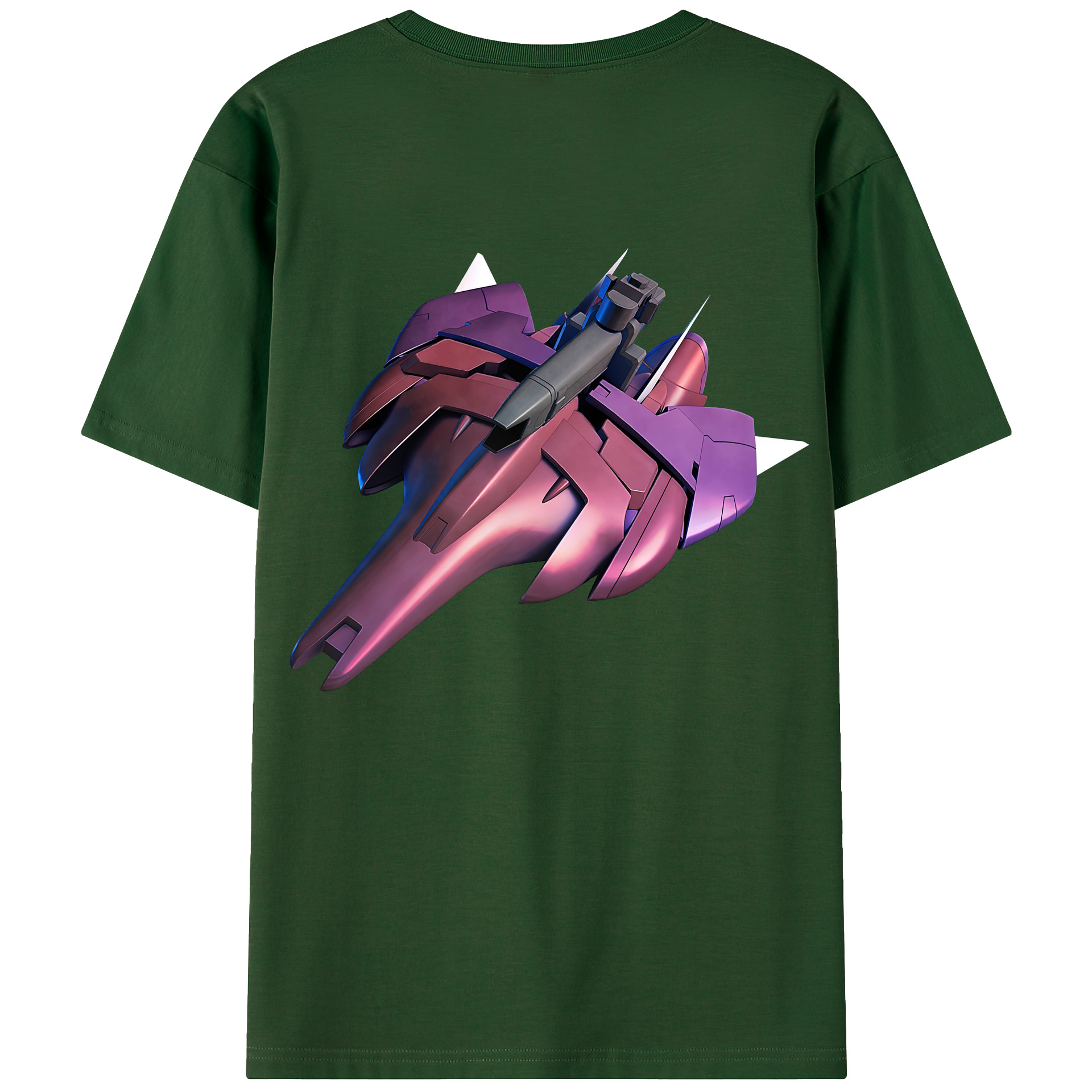 （画像用） 機動戦士ガンダム Mobile Suit Gundam 綿100％半袖Tシャツ（背面プリント）